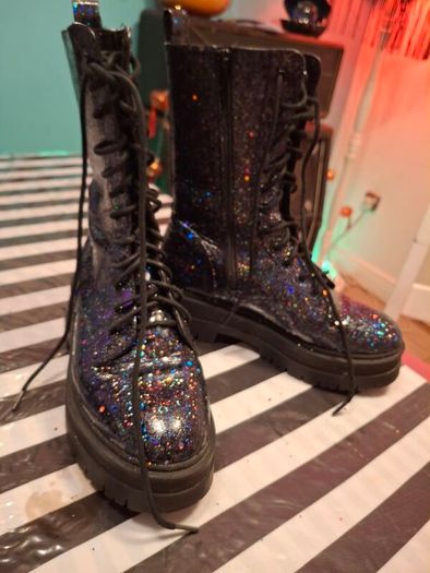 2 pairs of Customised doc style boots