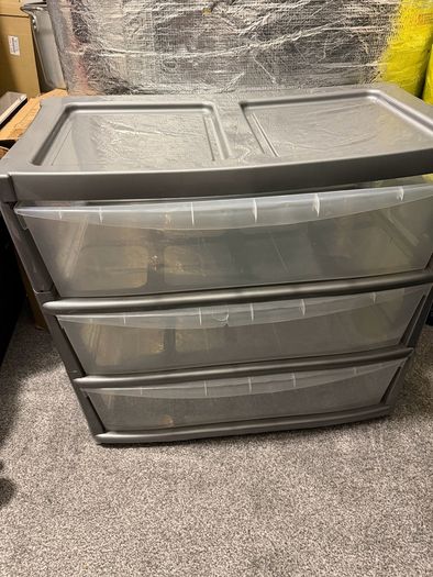 Shelving Tower 3 Drawer