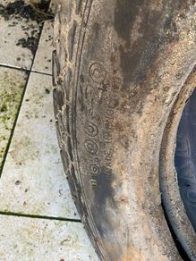 Vintage car tires