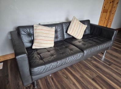 Leather couch