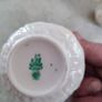 Belleek Pottery /China / Lotus Pattern / Yellow / Creamer / Open Sugar Bowl/ 3rd Green Stamp / Set / Creamer and Sugar / Vintage Image 8