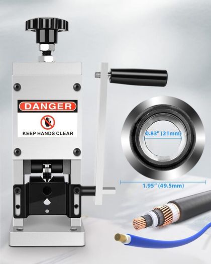 Cable Stripping Machine for 1.5-25 mm Cables, Multi-Purpose Stripping Pliers
