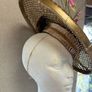 Ladies hat Gold Stunning piece Image 2