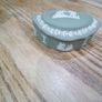 Wedgwood jasperware green lidded box Image 2