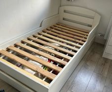 Solid Single bed with storage 6ft x 3ft