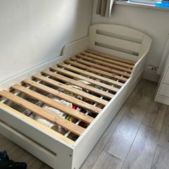 Solid Single bed with storage 6ft x 3ft
