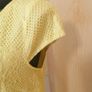 Women's Lace Dress in Lemon NWT Size 14 Image 4