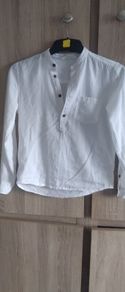 h&m 9/10 cotton short white boy