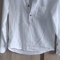 h&m 9/10 cotton short white boy