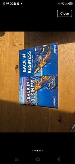 Leaving Certificate - Back in Business and Activity Book. By Gavin Duffy.  Brand new