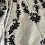 Grey and black curtains Image 3