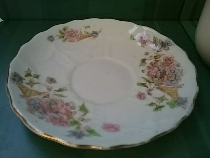 Mis-match China Cup & Saucer