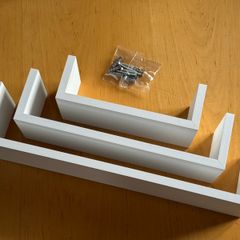 3 Set U-Shape Floating Wall Shelf