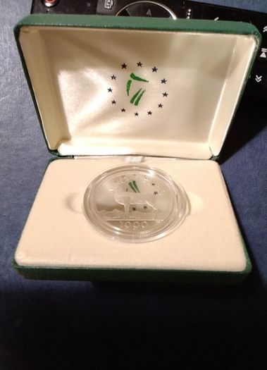 Eire   Central Bank Silver Proof Coin