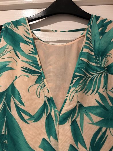 Leaf Print Dress BNWT