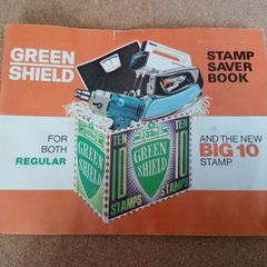 Green Shield Stamp book