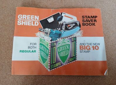 Green Shield Stamp book