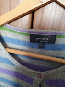M&S multicolour 100% Cashmere Cardigan