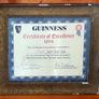 Rare Vintage 1994 Guinness Certificate Excellence Image 9
