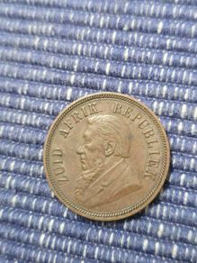 ZAR 1 penny Africa 1897