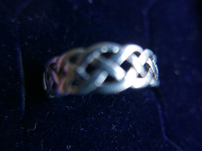 Sterling Silver 925 Celtic Knot Ring size L