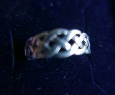 Sterling Silver 925 Celtic Knot Ring size L