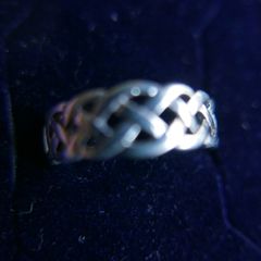 Sterling Silver 925 Celtic Knot Ring size L