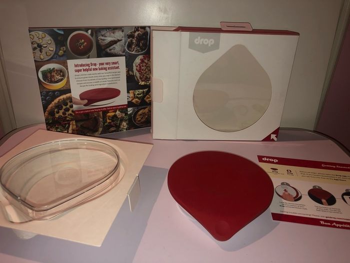 Drop connected kitchen scales