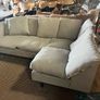 Grey corner sofa set l shaped Image 2