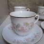 Vintage cups and saucers Chechoslovakia Image 5