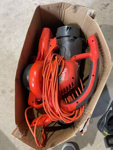flymo leaf blower