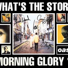 Oasis - What's the Story - Rare Mini Print/Poster