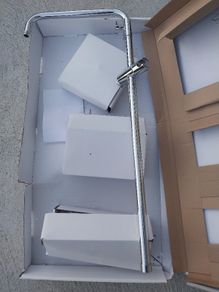 Chrome Rainfall Power Shower