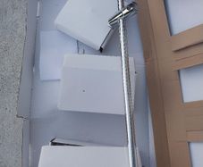 Chrome Rainfall Power Shower