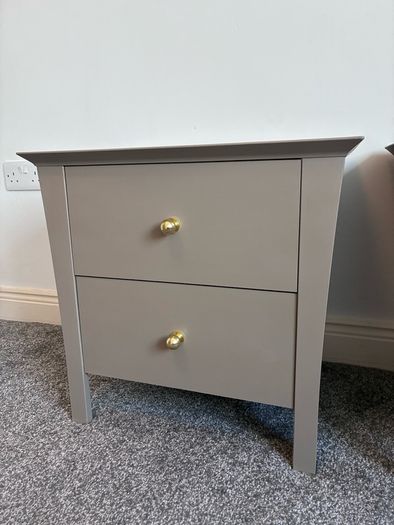 Matching bedside lockers
