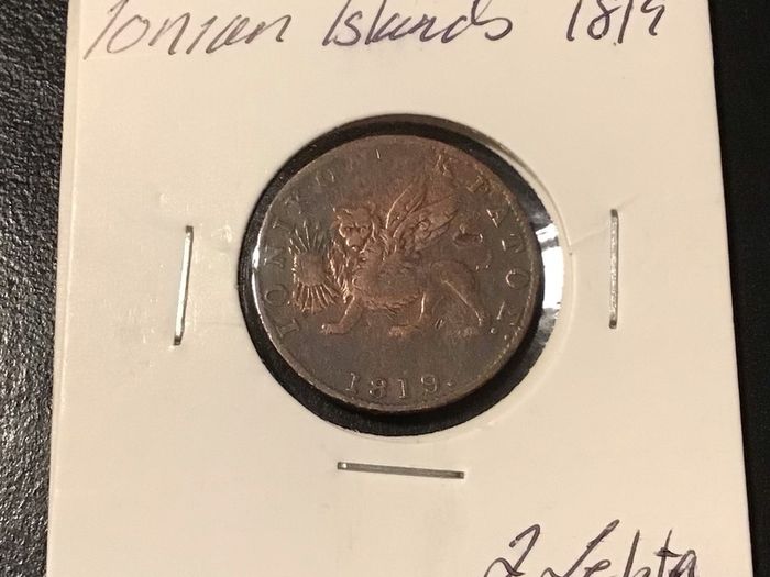 Ionian Islands 1819 Two Lepta