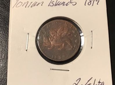 Ionian Islands 1819 Two Lepta