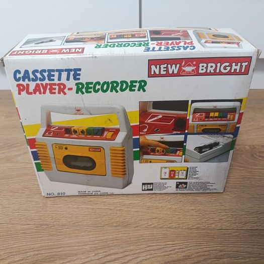 Vintage Rare 1992 Cassette Player Recorder