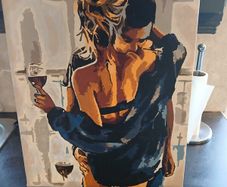 Canvas painting