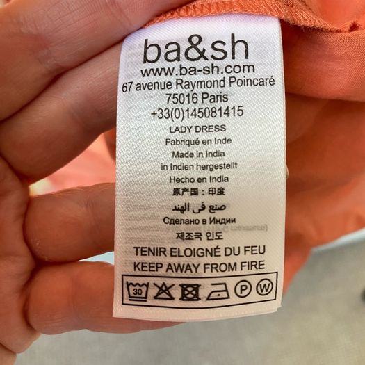 BNWT Ba&sh Aelda Mini Dress
