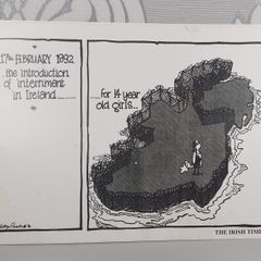 Vintage Irish Times cartoon cards 40 years of martyn turner
