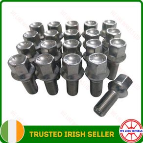 20 x New Wheel Bolts (28mm) Audi, Volkswagen, Seat, Skoda (S20) Delivery