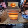 Hand crafted tiered lamp Image 7