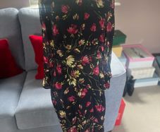 Hobbs Navy Floral Dress