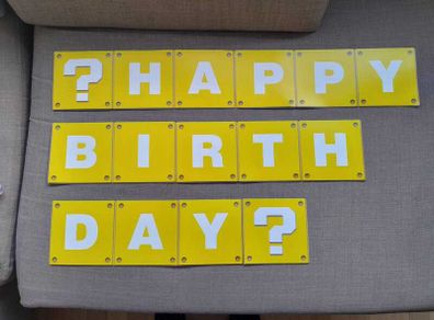 Kids birthday decorations - Super Mario