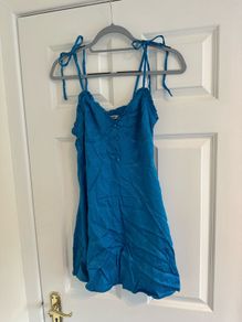 Zara Electric Blue Mini Dress - Size Small