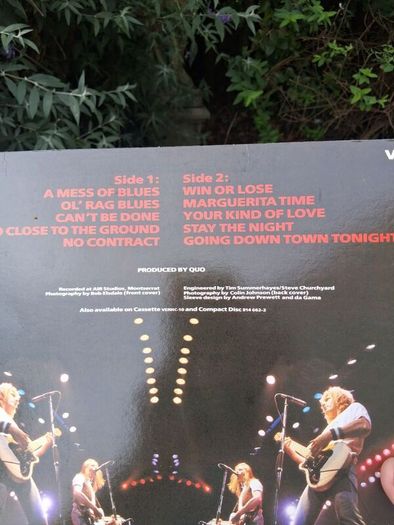 2 X Status Quo Vinyl Lps