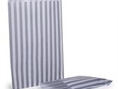 Lot of 200 pcs Grey sweet bags lot of 200 ideal for candy weddings parties candy cart shop small retails and sweet shops SIZE 5x7 inches