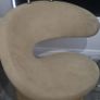 Peel Chair with footstool Image 2