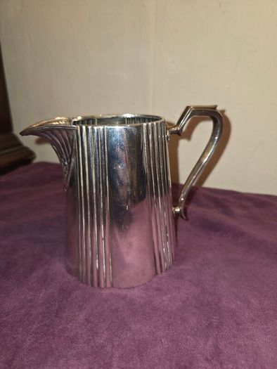Mid Century Silver Plated Water Jug